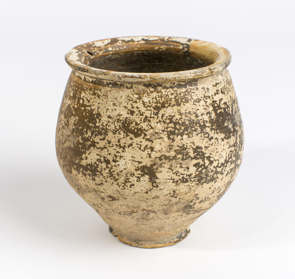 a ceramic cup from Roman era